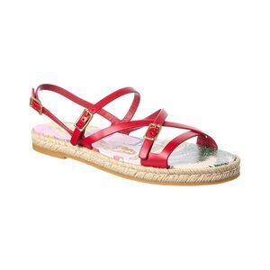 Tod’S Leather Sandal, Red
